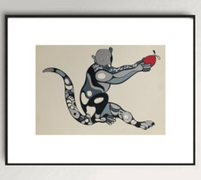 Ancienne sérigraphie de NIKI