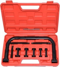 Kit Coffret Outils Lève Soupape Compresseur Tendeur Presse Ressort Valve 10 PCS