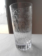 BACCARAT. Verre chope cristal
