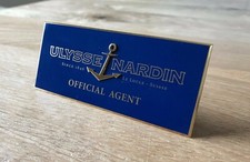 Plaque ULYSSE NARDIN - Métal