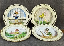 Rare Lot Anciennes  Assiettes