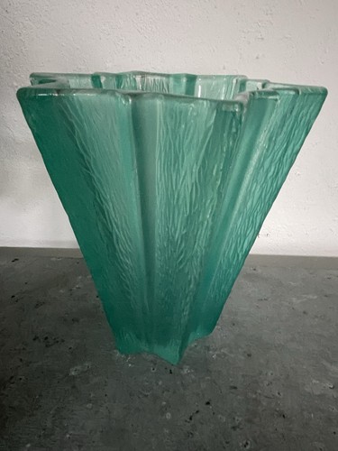 Vase art déco - en, vert
