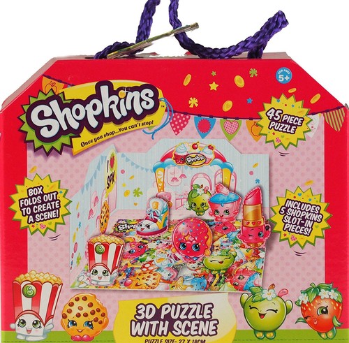 Puzzle shopkins fille 45 - puzzle,