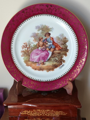 Assiette porcelaine de - porcelaine,