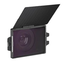 Matte Box Avec 10.2cm X 1435cm Plateau Fibre de Carbone Drapeau pour sans Miroir