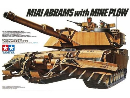 Tamiya m1a1 abrams démineur - abrams,