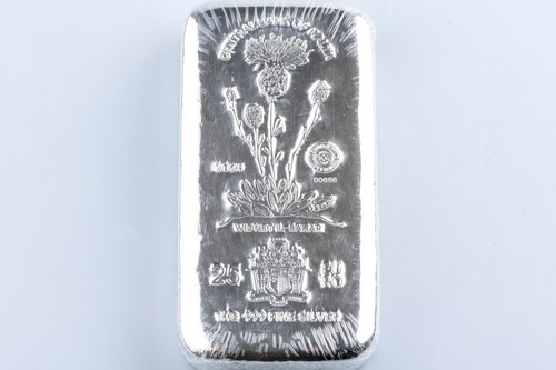 Lingot argent - d’argent, kg