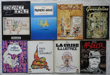Lot x8 BD : couvertures