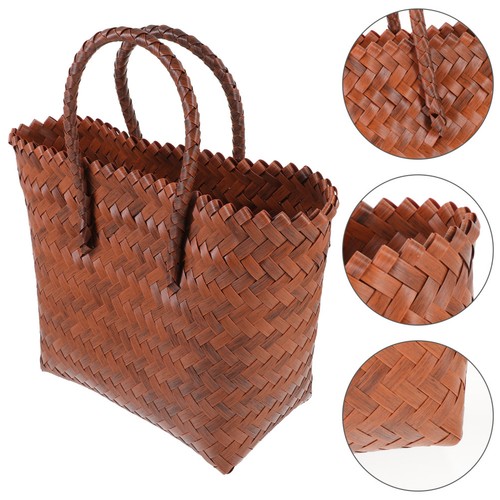 Sac cabas tissé pour courses