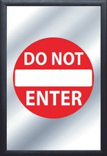 Miroir Do not Enter miroir