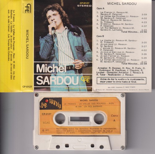 Michel sardou très - sardou, k7