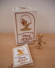 Disney Pinocchio Figurine-Gold