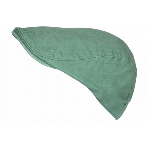 Casquette plate vert amande - casquette,