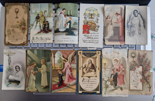 Lot anciennes images - lot, 12