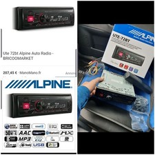 Autoradio Alpine Bluetooth Intégré