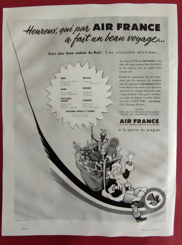 Publicité presse aviation - publicité,