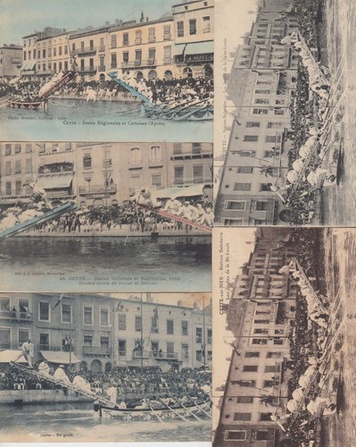 Rowing joutes sport - rowing, vintage