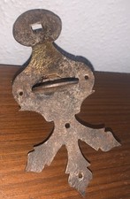 Ancien loquet poucier en fer