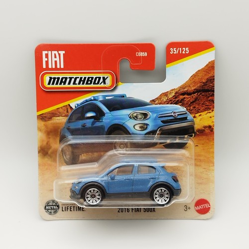 Matchbox fiat 500x 2016 - matchbox,