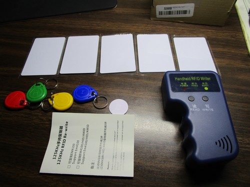Handheld rfid card copier - handheld,