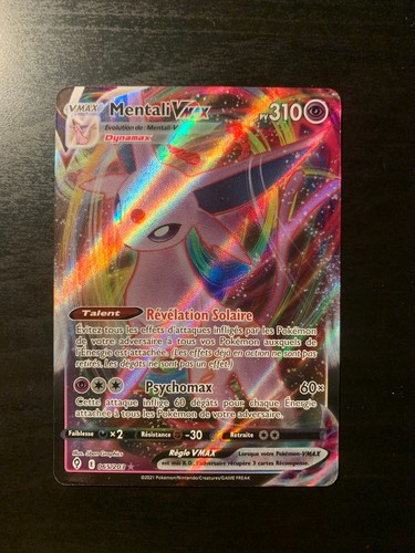 Carte pokémon mentali vmax - carte,