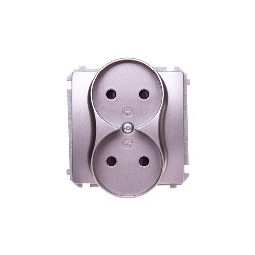 Simon basic double prise u - basic, b/u