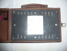 Appareil de mesure electrique ancien dans coffret bois et cuir CHAUVIN ARNOUX