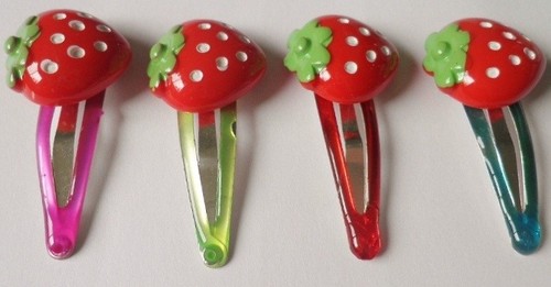 Lot barrettes fille clic - 3,