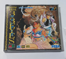 MEGA-CD * 3X3 EYES * SEGA GENESIS MEGADRIVE MEGACD MD NTSC-J