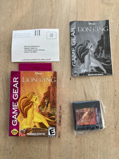 LION KING DISNEY SEGA GAME GEAR MAJESCO