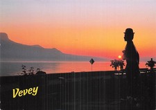 SUISSE VEVEY STATUE DE CHARLIE
