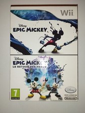Pack Epic Mickey 1 et 2 + Nunchuk special