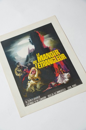 1963 affichette synopsis film - 1963,