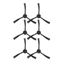 6Pcs Brosses Latérales Efficaces pour Aspirateur Robot Polaris PVCR 0726W 0826