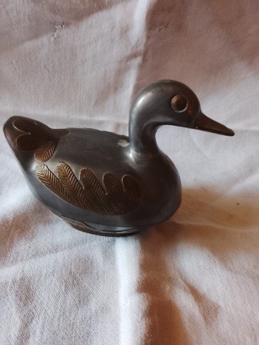 Canard etain 15x10 - cm, (c6)