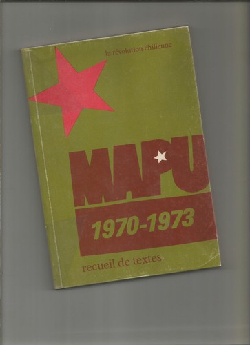Révolution chilienne mapu - révolution,