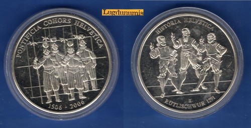 Médaille suisse pontificia - médaille,