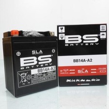 Batterie SLA BS Battery pour Moto Gilera 600 Supersport 2002 à 2007 YB14A-A2 /