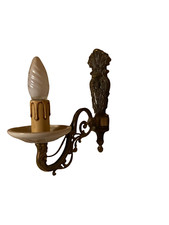 ANCIENNE APPLIQUE BRONZE ET