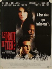 Affiche Cinéma DROIT DE TUER