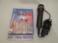 LOT MICRO + JEU LET'S SING