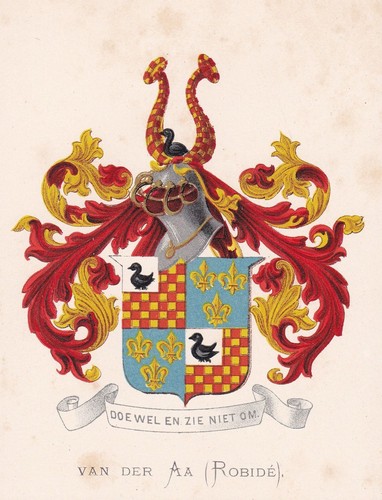 Van der blason - van, (robide)