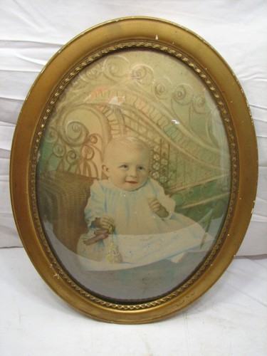 Early gesso wood - early, oval