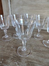 6 Verre à liqueur en cristal
