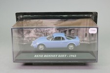 ZT848 IXO voiture 1/43 René Bonnet DJET 1962 bleue
