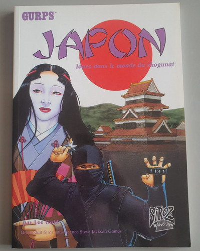 Livre gurps japon jouez - livre,