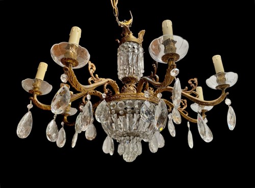 Lustre vintage lumières en - lustre,