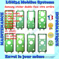 ADHESIF STICKER AUTOCOLLANT VITRE ARRIERE SAMSUNG S6 S7 S8 S9 S10 A3 A5 A7 NOTE