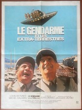 Affiche LE GENDARME ET LES  EXTRA-TERRESTRES Michel Galabru LOUIS DE FUNES 60x80