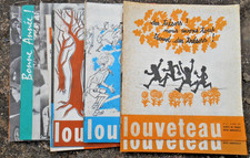 lot 10 revues scout  ancienne